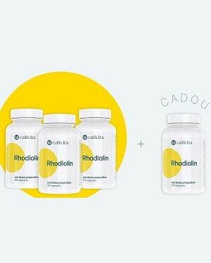 Promotie Rhodiolin 3+1 gratis